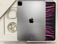 可當全新 M2 iPad Pro 11吋 第4代 WiFi 128GB 太空灰色 完全無花 香港行貨 一手購於2024年4月16號 保養到2025年4月15號 電池最大容量100% Box Set 不議價 可預約到門市睇機