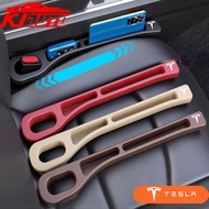1/2pcs Tesla Car Seat Gap Plug Strip Side Seam Car Gap Filler Leak Proof Seat Gap Storage Organizer 