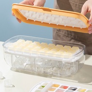 Ice mold silicone ice grid presses food -grade ice box household storage box refrigerator