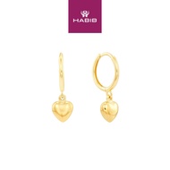 HABIB 375/9K Yellow Gold Earrings X3NHUE2360-Y