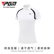 ✉∈ PEARLY GATES J.LINDEBERG FootJoy DSCENNTE Callawayˉ MARK LONA PGM Genuine Summer Golf Apparel Women's Short Sleeve T-Shirt Golf Women's Suit Comfortable Breathable Clothes PEARLY GATES J.LINDEBERG FootJoy DSCENNTE Callawayˉ MARK LONA