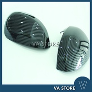 Toyota Wish Side Mirror Carbon Cover For ZGE20W AE20 ( 2009 - 2025 ) VA Store Car Accessories