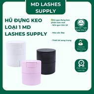 Glue jar type 1 MD LASHES SUPPLY _ rice jar for glue - EYELASH INDUSTRY TOOLS - READY LASHES