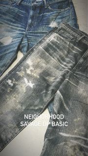 NEIGHBORHOOD SAVAGE DENIM DP BASIC PANTS