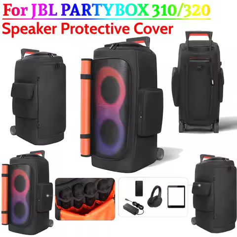 Portable Speaker Dust Cover for JBL PARTYBOX 310 Speaker Protective Cover Speaker Carrying Bag for J