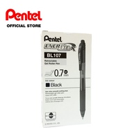 PENTEL EnerGel-X BL107 Refillable Gel Roller Pen (0.7mm, 12 Pieces)