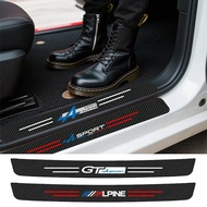 TOYOTA Car Door Sill Protector Anti-Scratch Carbon Fiber Sticker for Alpine A110 GT 4 A290 GTS A390 