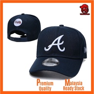 MLB NE Classic Atlanta Braves Men Women Fashion Baseball Cap Curve Brim Hat adjustable strap ( Dark 