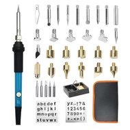 Solder Alat Lukis Bakar Wood Burning Pen Pyrography 37 Set