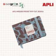 [SG] Apli 2025 Pocket W/V-Cat Jessica Diary [Evergreen Stationary]