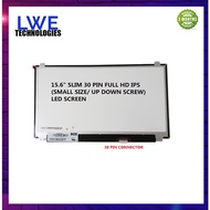 15.6 SLIM 30 PIN FULL HD 1920X1080 IPS UP DOWN SCREW NV156FHM-N42 LM156F1LM03 B156HAN06.1 LAPTOP SCR