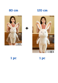 ตุ๊กตากระต่าย rabbit ตุ๊กตา  กระต่ายเนเน่จัง กระต่ายในชินจัง60-120cmพร้อมส่งจากไทย