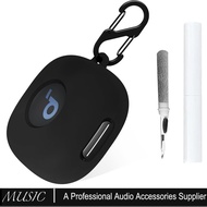 Silicone Case for Anker Soundcore Sport X20 Earbuds Protective Cove with Carabiner + Cleaning Pen
