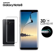 Samsung Note 8 3D Full Coverage Front + Back Flexible Screen Protector PET Film