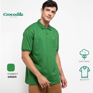 Crocodile COLE - Kaos Kerah Pria Men Polo Original Relax fit - Katun