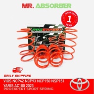 PROEXPERT SPORT SPRING VIOS NCP42 NCP93 NCP150 NSP151 / YARIS NEW 2023 TOYOTA