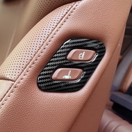 High Quality-Suitable for Genesis Genesis2020~2024 G80 Boss Seat Button Carbon Fiber Pattern Interio