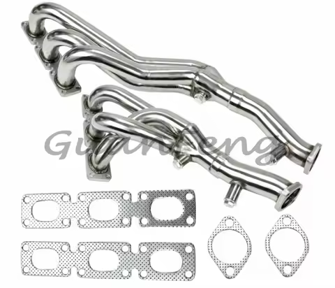 Stainless Steel Exhaust Manifold Header For BMW E46 325i 330i Z3 Z4 00-04 For BWM M52-E46 M52TU E46/