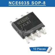 10pcs NCE603S SOP-8 60V 6.3A/-6A N+P Channel MOSFET Transistor New Original