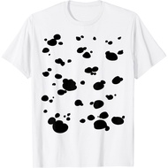 Dalmatian Dog Pattern Funny Halloween Costume Funny Dogs Love Unisex T-Shirt