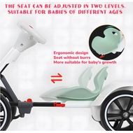 Electric Go Kart For Kids Remote Control Car Rechargeable Car For Kids Foldable With Music & Light