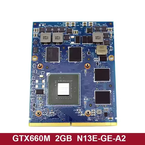 Ventas al por mayor para nVIDIA GTX 660 M GTX660M N13E-GE-A2 2GB GDDR5 MXM 3.0B Tarjeta de video grá