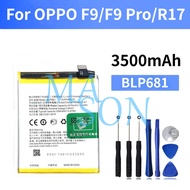 Battery For OPPO  R17 F9 Battery BLP681 Battery