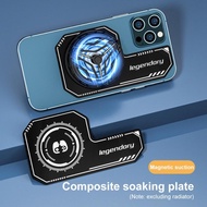 ◄☫☃ For Cell Phone Magnetic Semiconductor Cooling Universal Mobile Phone Cooler Phone Accessories Electric Phone Fan Adhesive