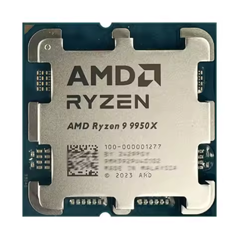 AMD Ryzen 9 9950X R9 9950X New Processor 5.7GHz 16-Core 32-Thread 80MB Game Cache 4NM TDP 170W Socke