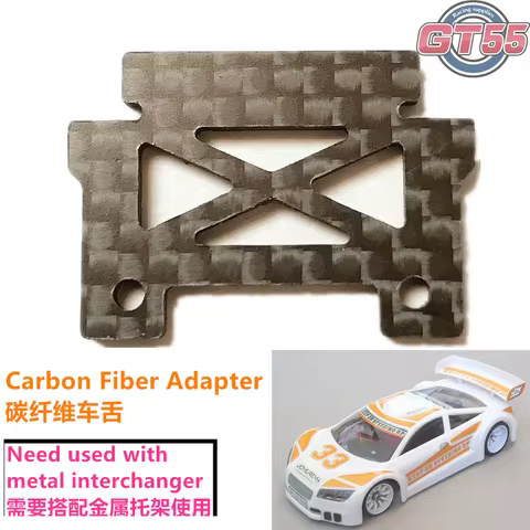 GT55racing JOMUREMA MINIZ JI-GT01 Carbon Fiber Body Clip for Kyosho MINI-Z MR03 MR02 AWD GL ATOMIC S