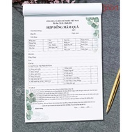 Wedding service contract, wedding set contract, dress rental contract, fruit tray contract, A4 and A