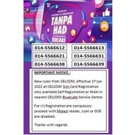 VIP CELCOM XPAX 013 Prepaid Sim Card