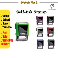 Rubber Stamp Cop Customized Rubber Stamp Self-ink Company Stamp TRODAT Stamp Cop Nama Jururawat Cop 