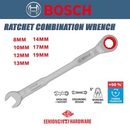 BOSCH 8-19MM Ratchet Combination Wrench Spanner Spannar Ratchet Wrench Ratcheting Wrench