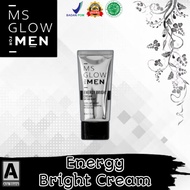 MS GLOW MEN - Energy Bright Cream | Pelembab MS Glow Men Original