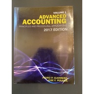 Advanced Accounting Vol. 1 (2017) by Guerrero &amp; Peralta