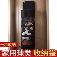 Basket Basketball Storage Bag Hanging Sports Equipment Storage Rack Ball Storage Box Put Ball Househ