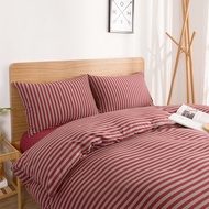 (ส่งด่วนกรุงเทพได้) ชุดเครื่องนอน bedding set 4ชิ้น(ผ้าปูที่นอนx1 ปลอกผ้านวมx1 ปลอกหมอนx2) 5ฟุต ใช้ก