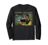 Cedric Diggory Wand Portrait Long Sleeve T-Shirt