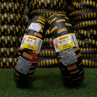 ยาง PIRELLI ขนาด 110/70-12+120/70-12 (คู่หน้า+หลัง) ฟรีจุ๊บลมยาง รุ่น ANGEL SCOOTER สำหรับรุ่นรถ VES
