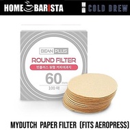 มาใหม่จ้า กระดาษกรองเครื่องชง MyDutch Cold Drip Coffee Maker - Paper Filter (กล่องบรรจุ 100 แผ่น) + Fits Aeropress ขายดี เครื่อง ชง กาแฟ หม้อ ต้ม กาแฟ เครื่อง ทํา กาแฟ เครื่อง ด ริ ป กาแฟ