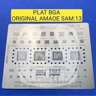 Bga PLATE MOLD SAM:13 AMAOE AMAOE SAM:13 BGA REBALLING STENCIL TEMPLATE FOR SAMSUNG A10S/A605F/A705F
