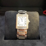 cartier tank medium wtsa0052 jam pria