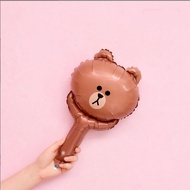 Gratis Ongkir - Balon Foil Tongkat Karakter / Balon Dekorasi Ulang Tahun Tongkat Tangan