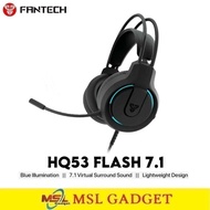 FANTECH Flash 7.1 HQ53 Headphone Headset Gaming PC USB Cable Virtual Surround 7.1