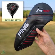 Bộ Cover Ping G410 Chất Da Cao Cấp Bảo Vệ Gậy Golf- Bao Che Đầu Gậy Golf Ping
