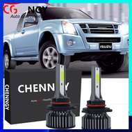 For Isuzu Dmax 2003 - 2013 (Head Lamp) - p1 6000K LED Bulbs Kit  Replace Halogen white (1 pair) รับป