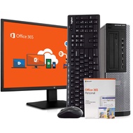 Dell 7010 PC Desktop Computer - Intel i5, 8GB, 256GB SSD, Windows 10, Microsoft Office 365 Personal,