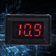 FTVOGUE LED Digital Voltmeter  Plastic Two Wire Voltage Meter Accurate 0.3 Percent Measurement 2.4 t