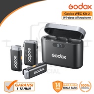 Godox WEC Kit-2 Wireless Microphone Godox WEC Kit2 2.4GHz Godox Mic Original